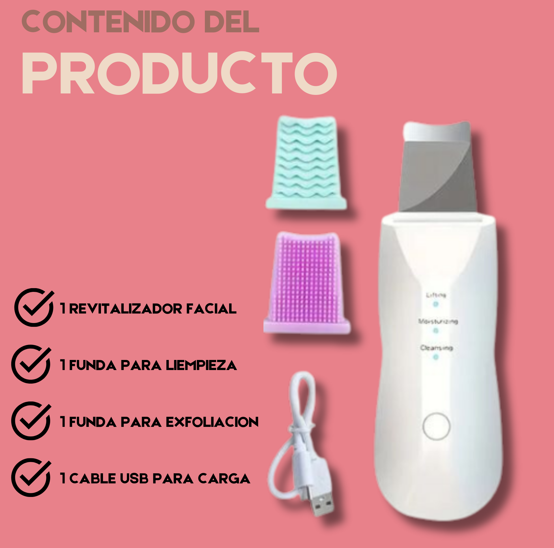 REVITALIZADOR FACIAL ULTRASONICO